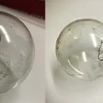 Older 116 watt traffic signal bulb