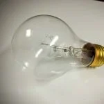 New 25-watt bulb