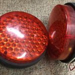 Red LED inserts for a traffic signal