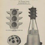 Attica traffic light in the 1927 Municipal Index (courtesy of Willis Lamm)