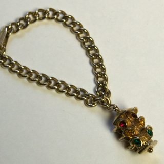4-way traffic light charm bracelet