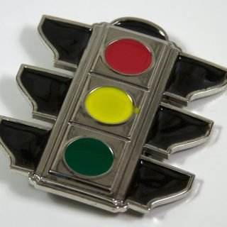 Metal belt buckle