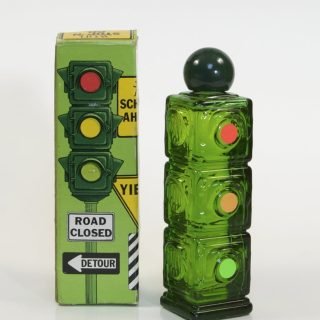 Photo of a Full bottle of Avon Stop 'n Go Spicy Aftershave, circa 1974