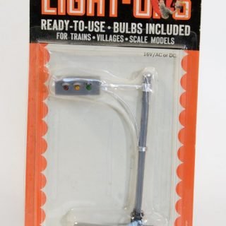 Life-Like Light-Ups #S1212K horizontal HO scale blinking plastic traffic signa