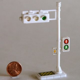 Plastic horizontal signal accessory