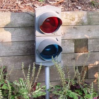 Crouse-Hinds Type DT 2-light 8-inch
Art Deco, circa 1955