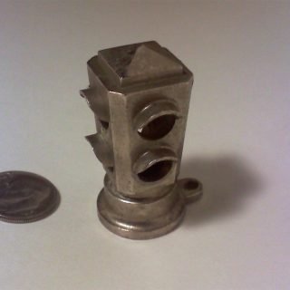 2-section 4-way thimble or housing of some sort. I really don't know.