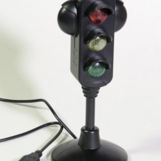 USB hub with lighted red