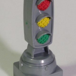 Traffic Light from the Mega Bloks First Builders Fast Tracks City Center, #AM 11515
