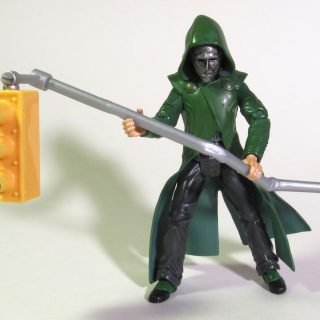 Dr. Doom with traffic light from 2006 Fantastic 4 Toy Biz Series 4 collection