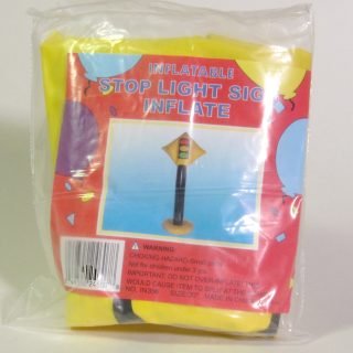 Inflatable Signal Ahead sign