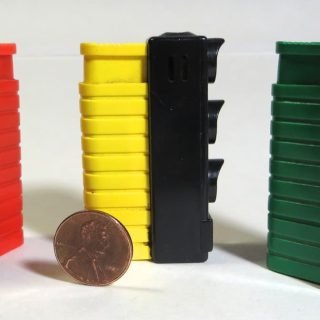 Plastic and metal butane lighters with working lights from 2001