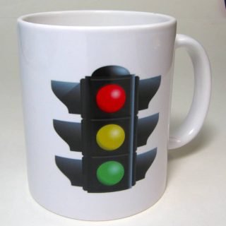 Coffee mug, a 2014 Christmas present from my brother