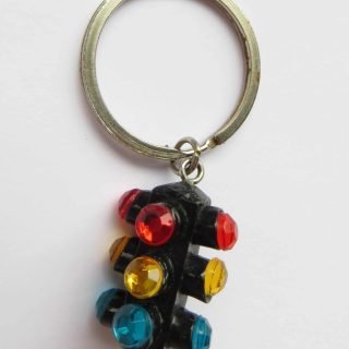 Plastic resin 4-way keychain