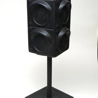 Plastic blow-mold traffic light