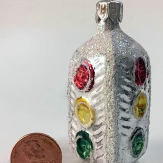 4-way glass Christmas ornament