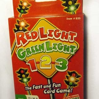 Red Light Green Light 1-2-3 Card Game, Item 835 by Endless Games