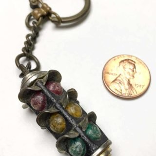 Older 4-way Traffic Signal Keychain