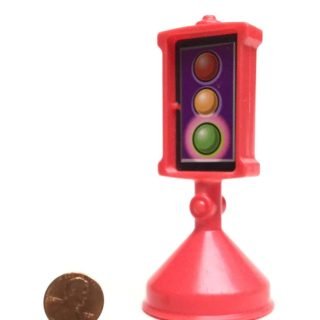 Fisher Price Little People Main Street Red Traffic Light