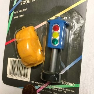 Food Erasers Traffic Light and VW Beelte number 190050 from LES Industries D.M.A Industries (1984) Inc. Montreal, Canada H4T 1A9