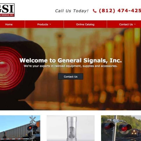 General Signals Inc. website screen grab