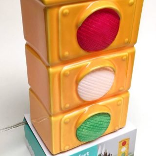 Pillowfort ceramic traffic light nightlight