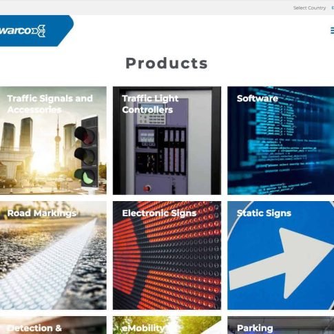 Swarco website grab
