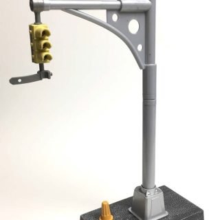 Photo of Aerial Flipping Spider-Man with Street Light Acrobatics Traffic Light toy