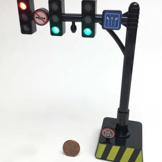Lighted Working with Chirp Traffic Signals on Truss with Secondary Indication Signal